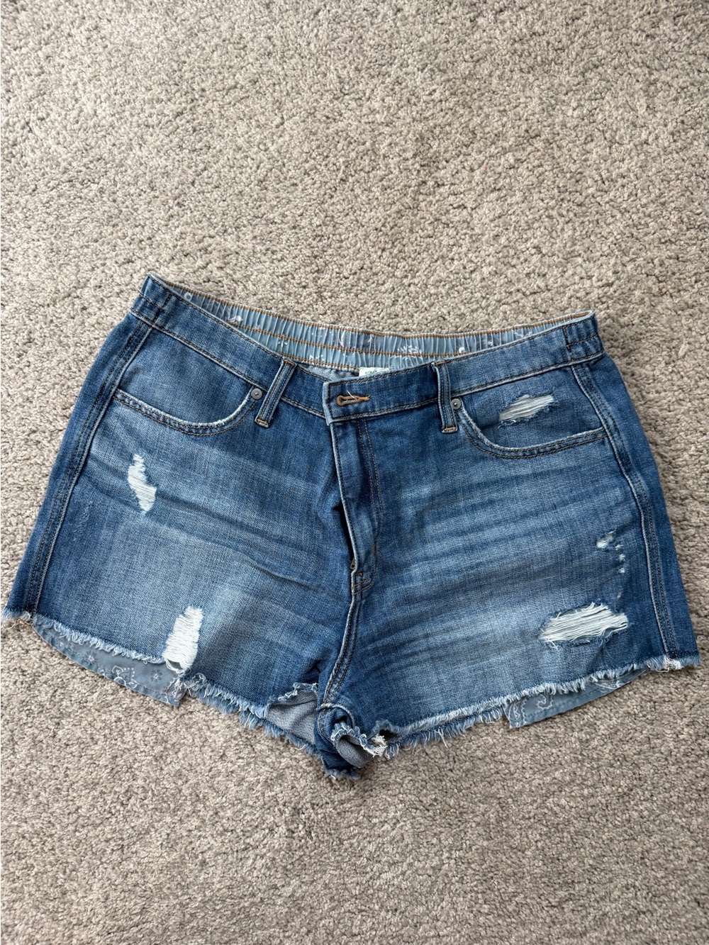 Aerie denim shorts